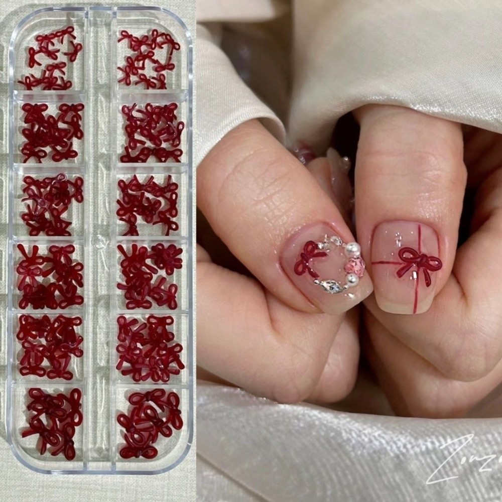 Nail Art Burgundy - Decorazioni per Unghie Rosso Vino, Design