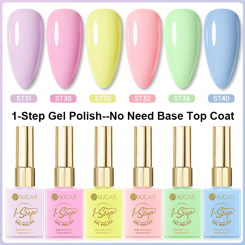 Nail Art One Stroke - UR SUGAR 1/6 Pezzi 15ml Smalto