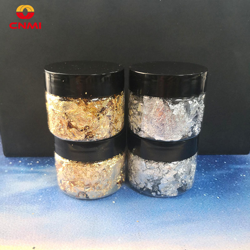 Nail Art Gold - 3g Foglia d'oro Fiocchi Resina epossidica