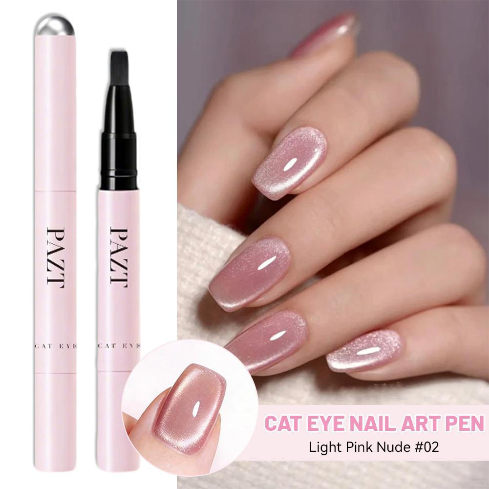Nail Art One Stroke - Penna per Smalto Gel Magnetico, 7