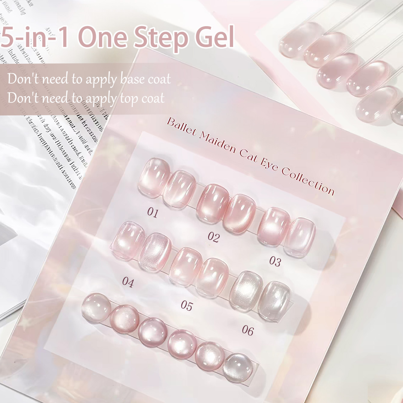 SHAKA 1-6 pezzi Gel Trasparent - Nail Art One Stroke recensione e prezzo