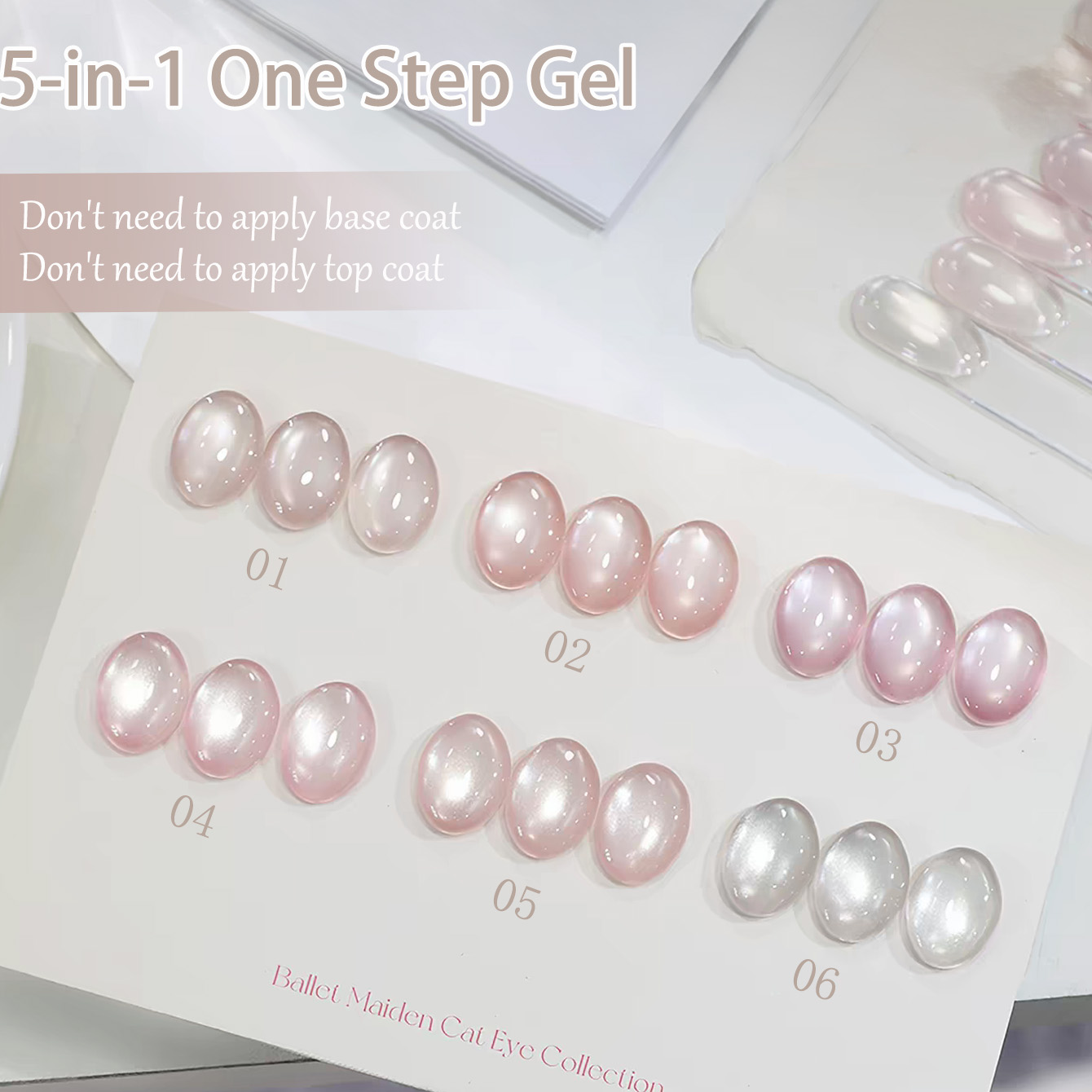 SHAKA 1-6 pezzi Gel Trasparent - Nail Art One Stroke recensione e prezzo