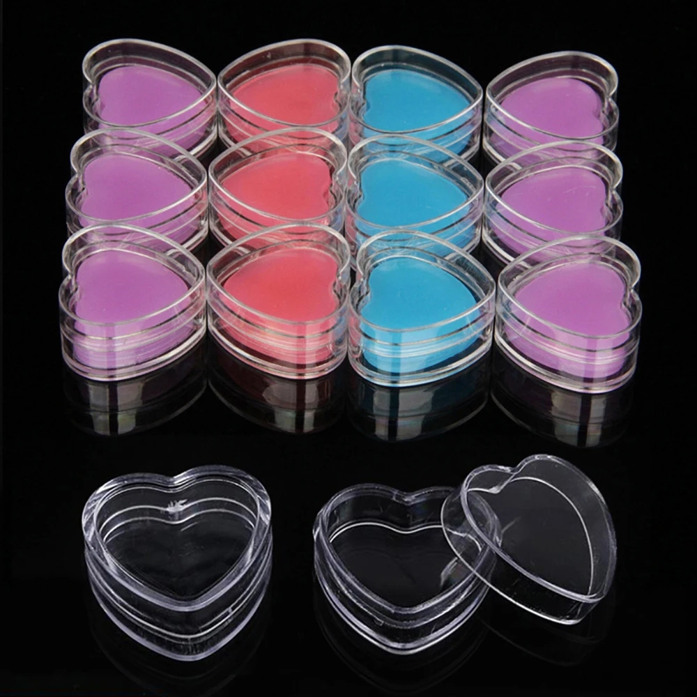 3/6 pezzi a forma di cuore pit - Nail Art Painting recensione e prezzo