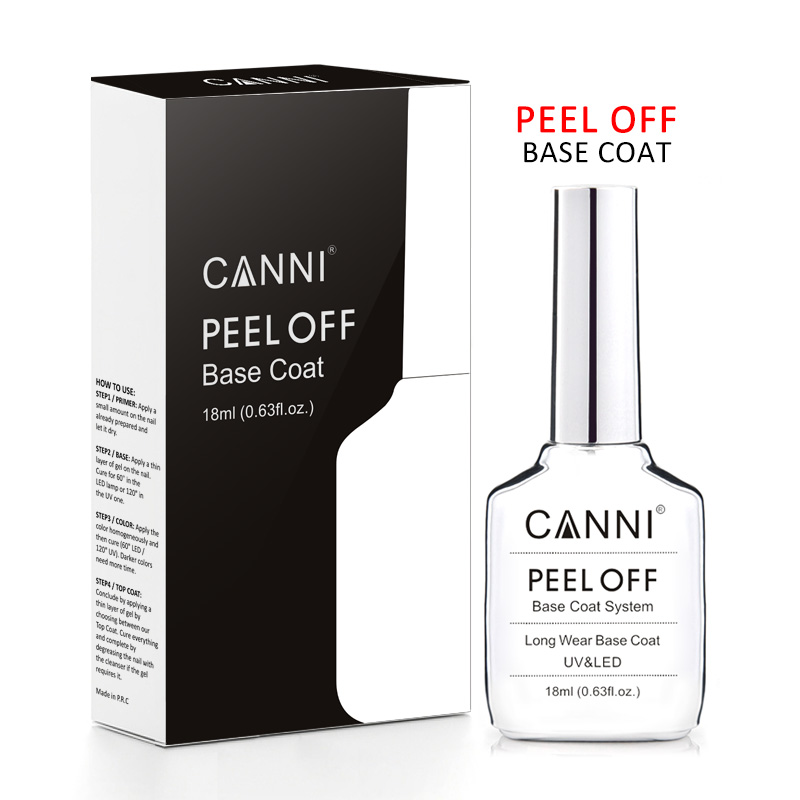 CANNI Set 2 Pezzi Base Coat Pe - Peel Off Base Coat recensione e prezzo