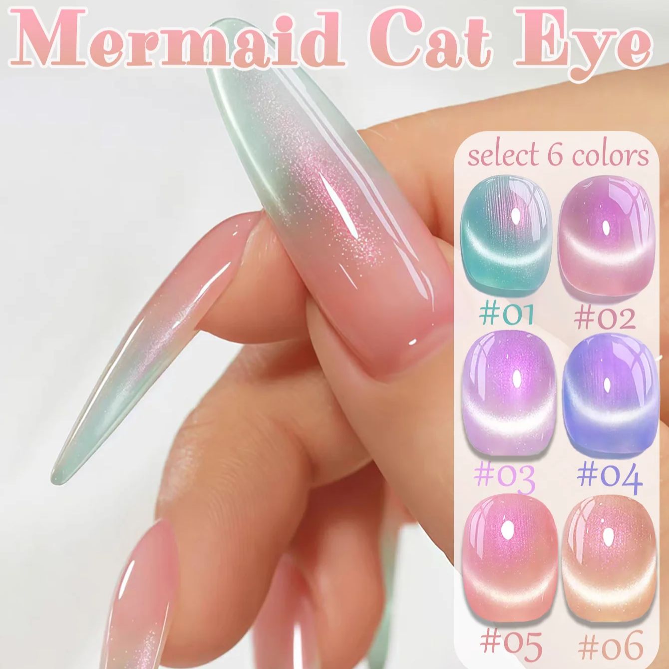 1 pz ZH Smalto per Unghie in G - Nail Art Cat Eye Pink recensione e prezzo