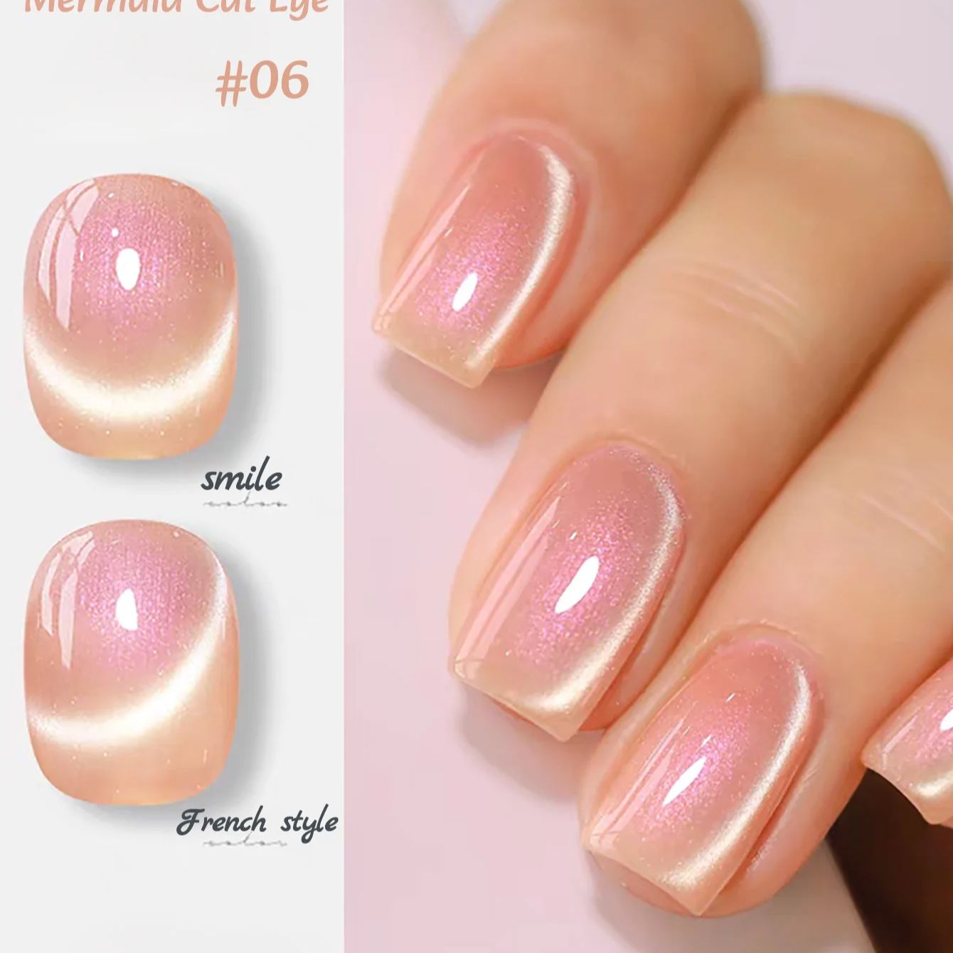 1 pz ZH Smalto per Unghie in G - Nail Art Cat Eye Pink recensione e prezzo