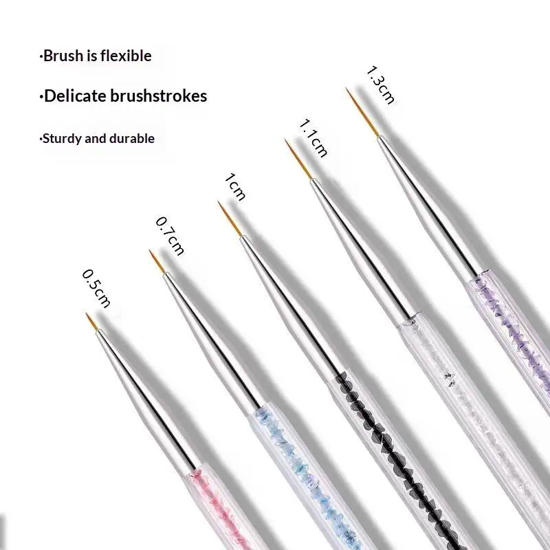 Set di 5 Pennelli per Nail Art - Nail Art Painting recensione e prezzo