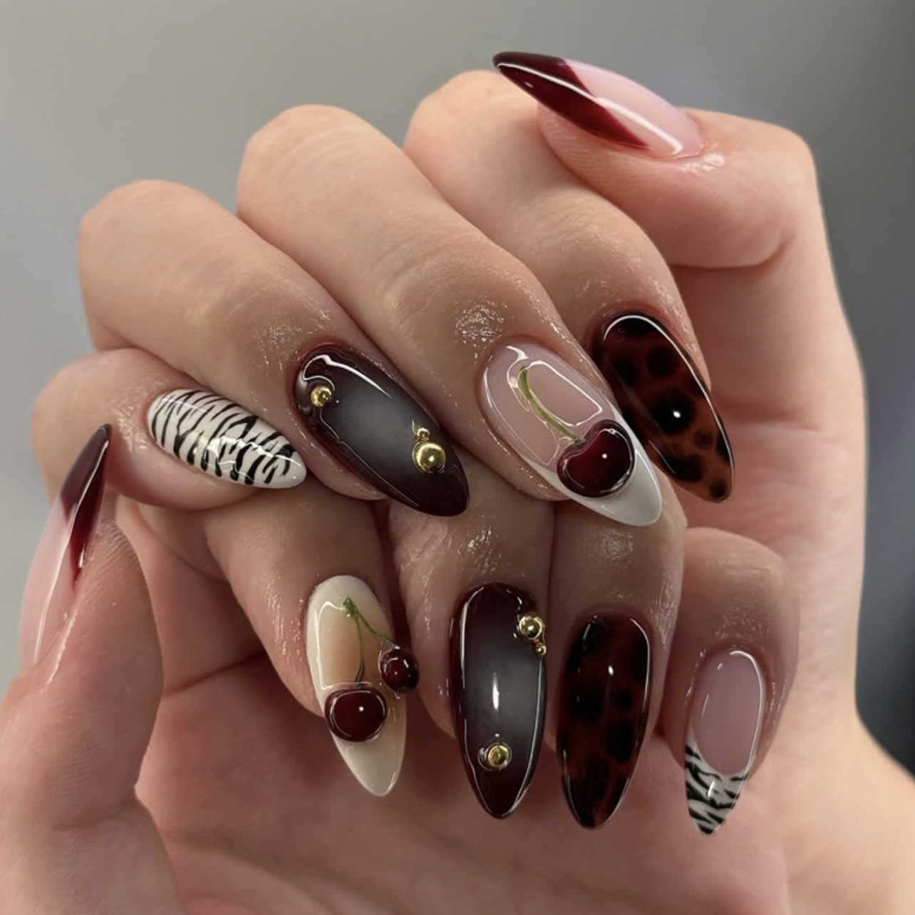 24 Unghie Finte Press-on Marro - Nail Art Burgundy recensione e prezzo