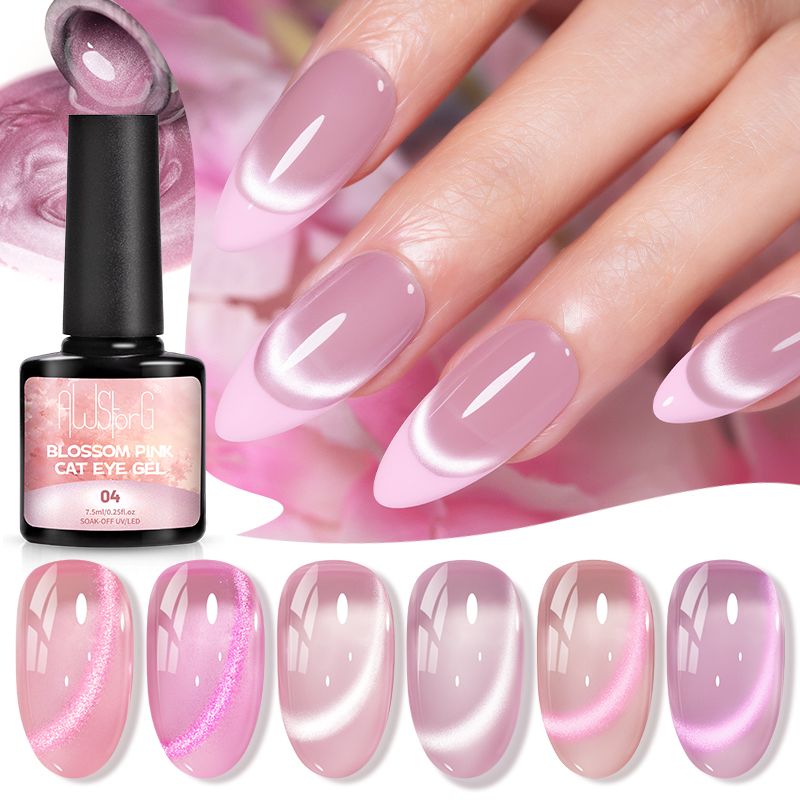 AWStorG 7.5ML Flash Pure Lust  - Nail Art Cat Eye Pink recensione e prezzo