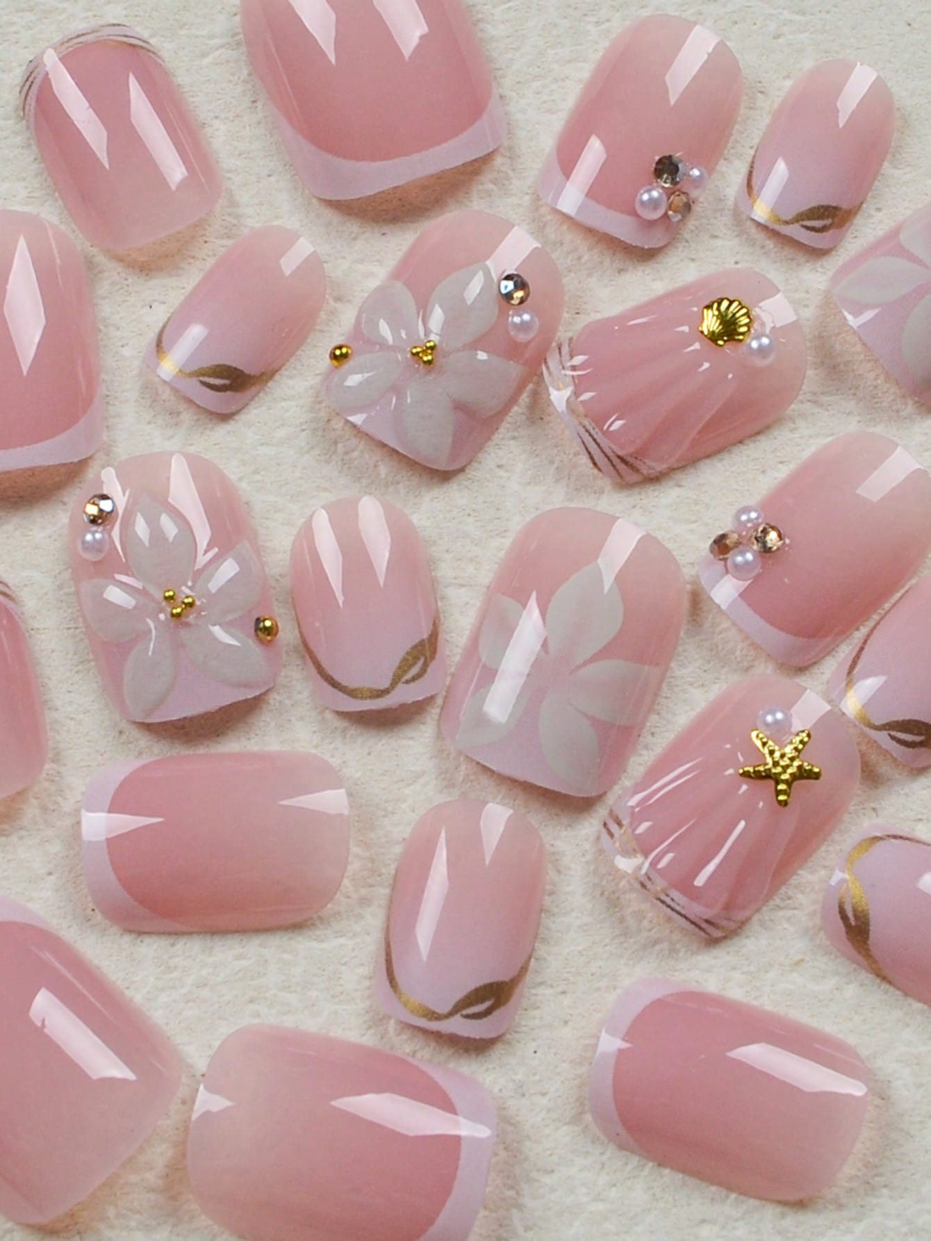 24 pezzi di unghie finte quadr - Nail Art Halal recensione e prezzo