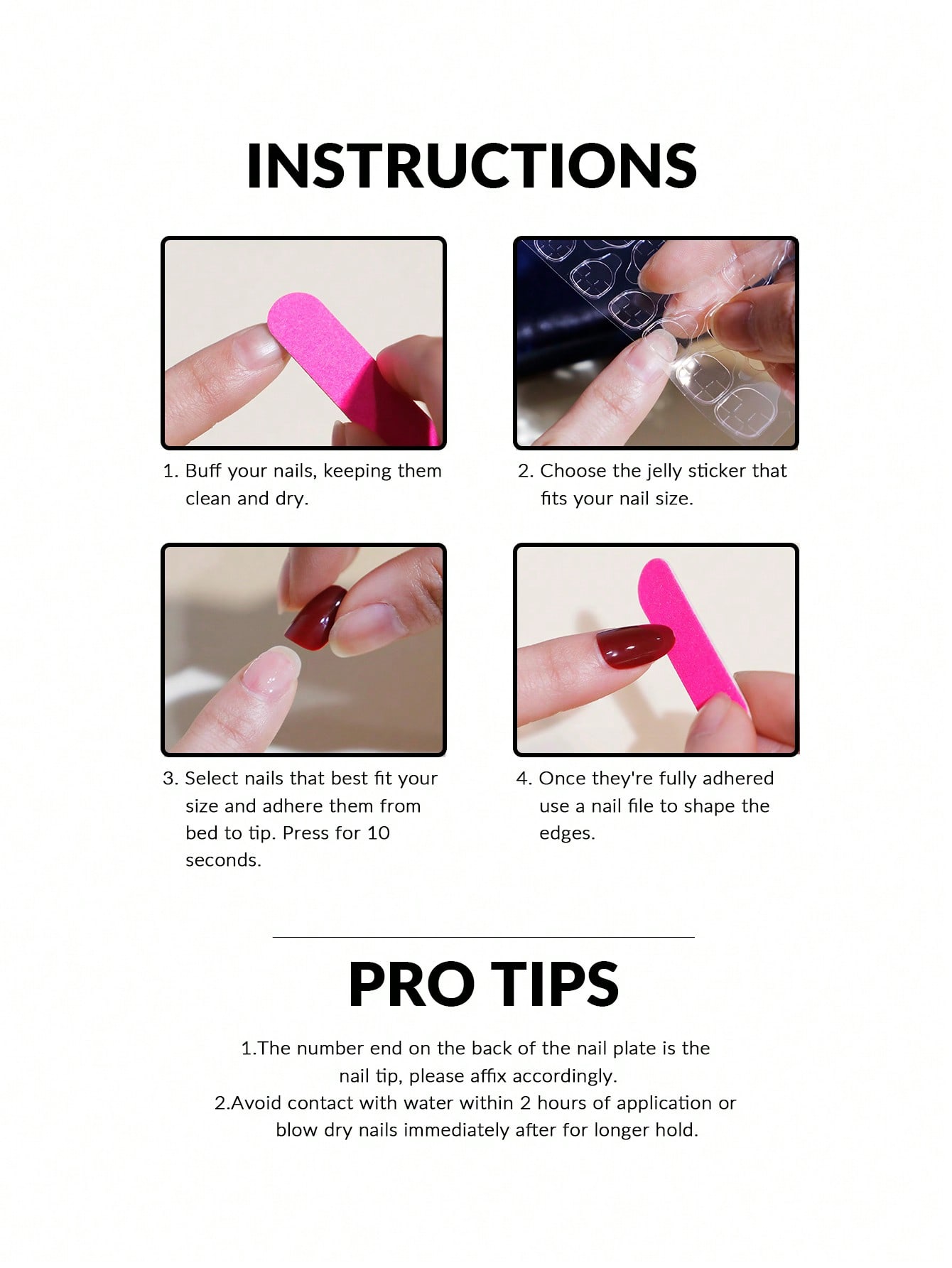 24 pezzi di unghie finte quadr - Nail Art Halal recensione e prezzo