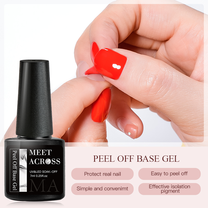 MEET ACROSS 7ml Peel Off Gel B - Peel Off Base Coat recensione e prezzo