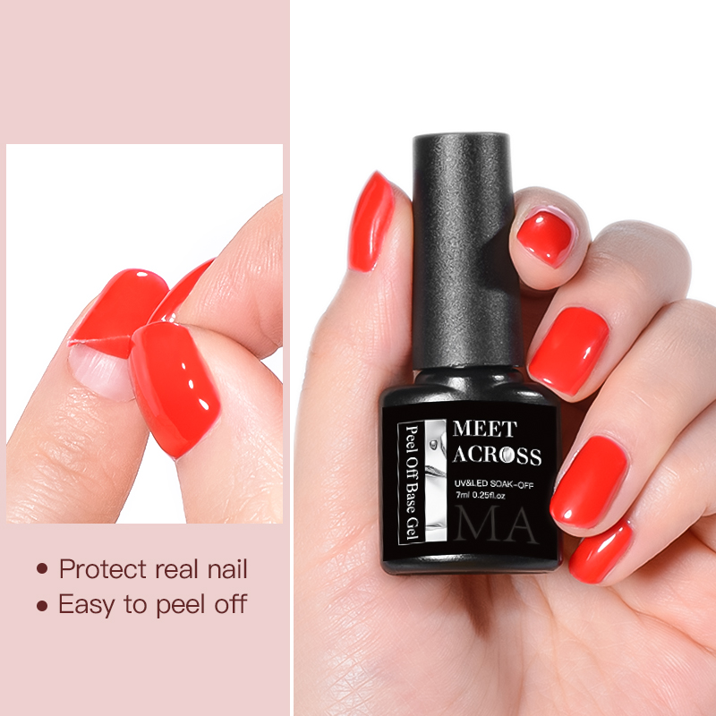 MEET ACROSS 7ml Peel Off Gel B - Peel Off Base Coat recensione e prezzo