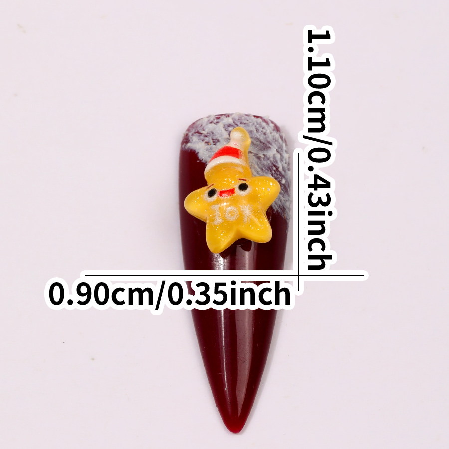 24 Pezzi di Affascinanti Decor - Nail Art Xmas recensione e prezzo