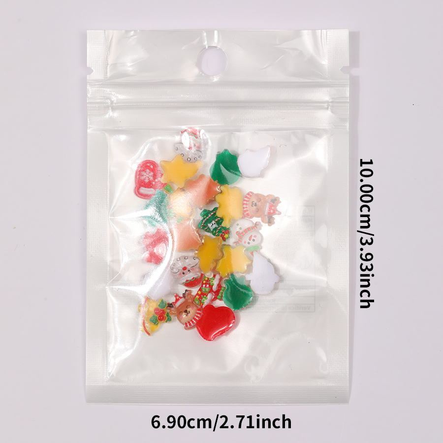 24 Pezzi di Affascinanti Decor - Nail Art Xmas recensione e prezzo
