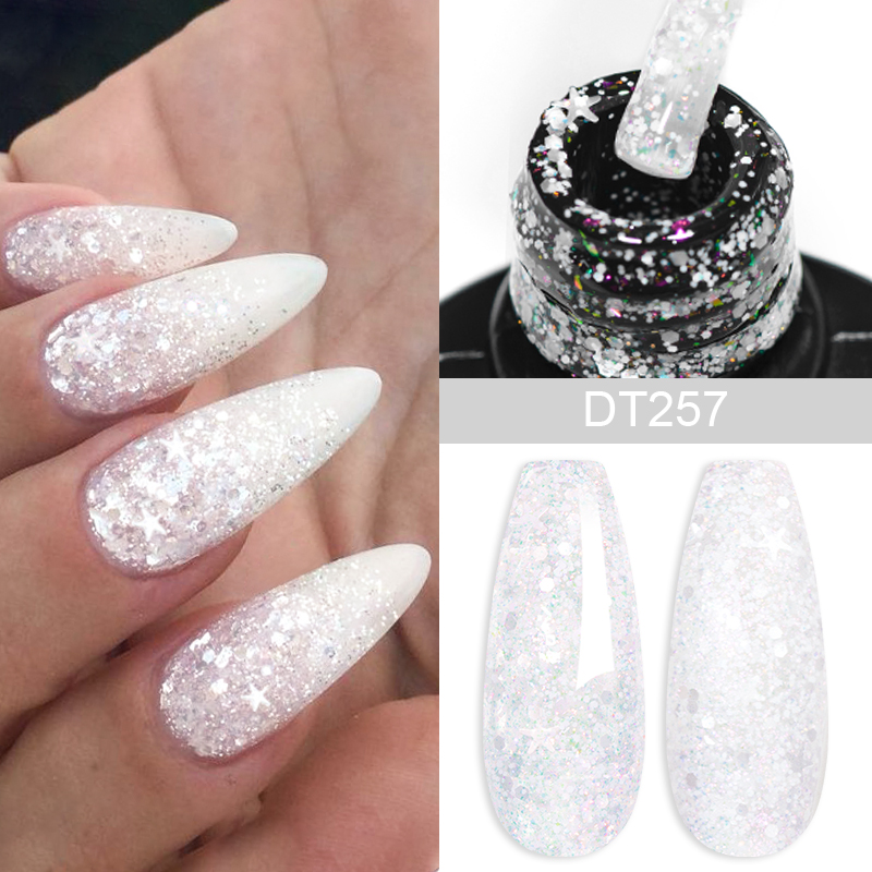 MEET ACROSS 7ml Fiocchi di nev - Nail Art Xmas recensione e prezzo