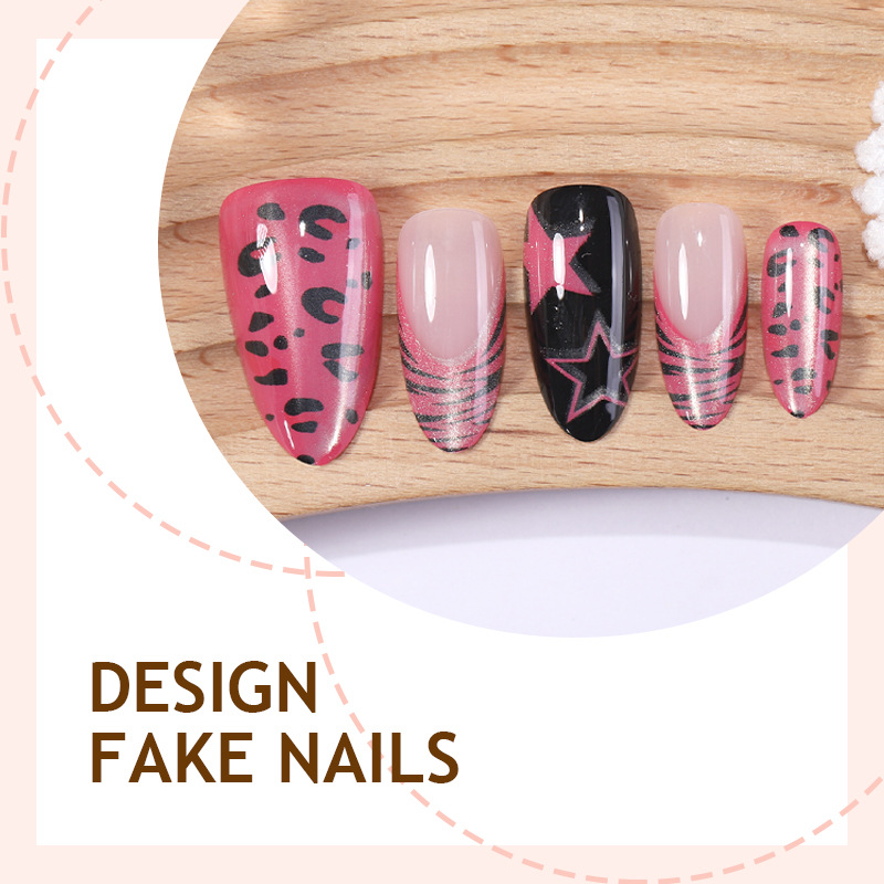 24 pz. Unghie Finte Y2K Rosa Z - Nail Art Zebra recensione e prezzo