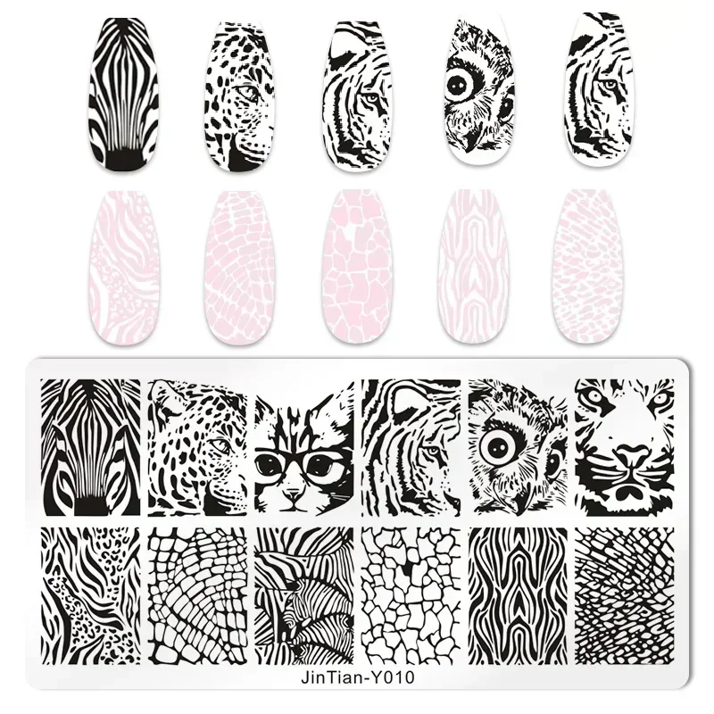 Tigre Zebra Stampa leopardo Pi - Nail Art Zebra recensione e prezzo