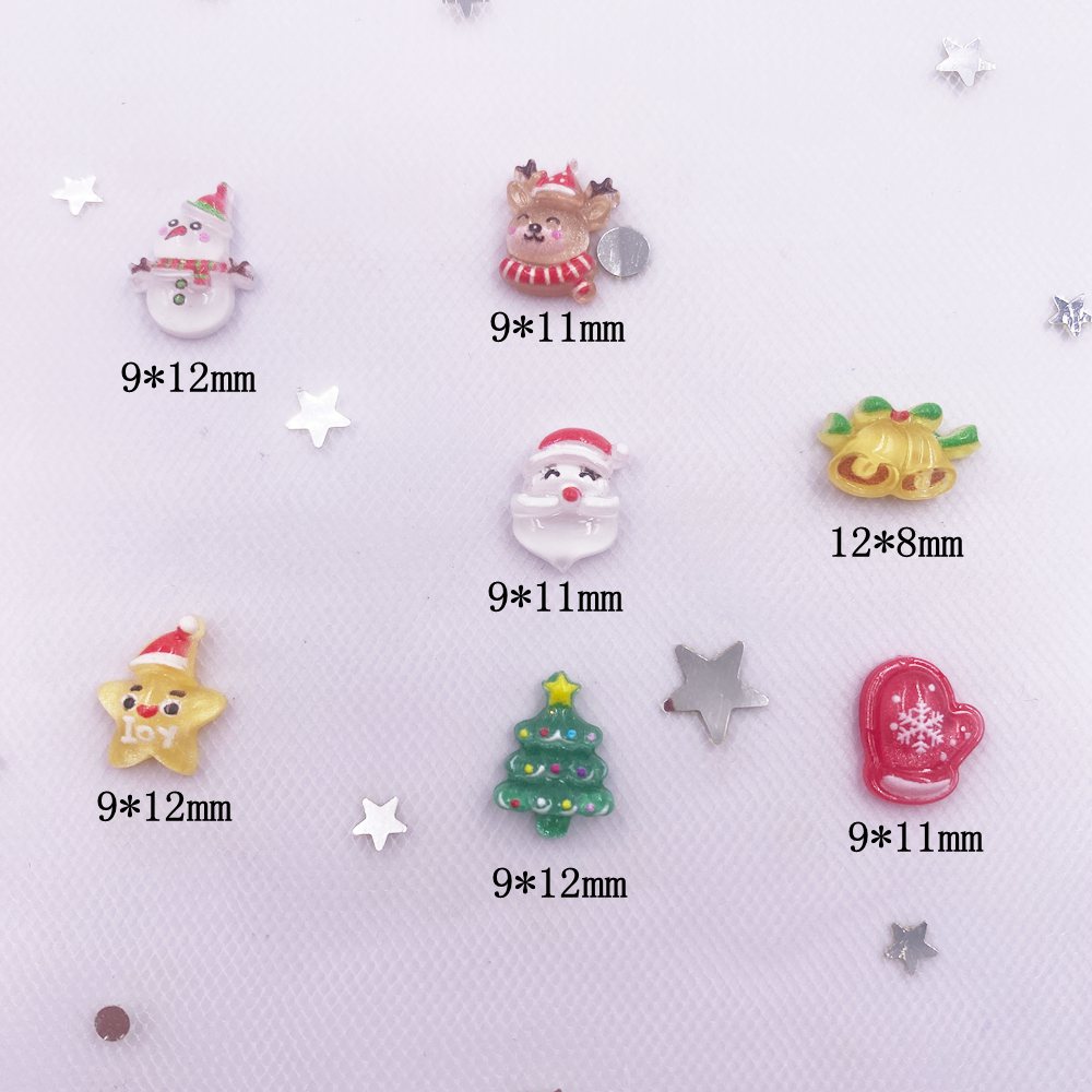 50 pz resina Mini colorato nat - Nail Art Xmas recensione e prezzo