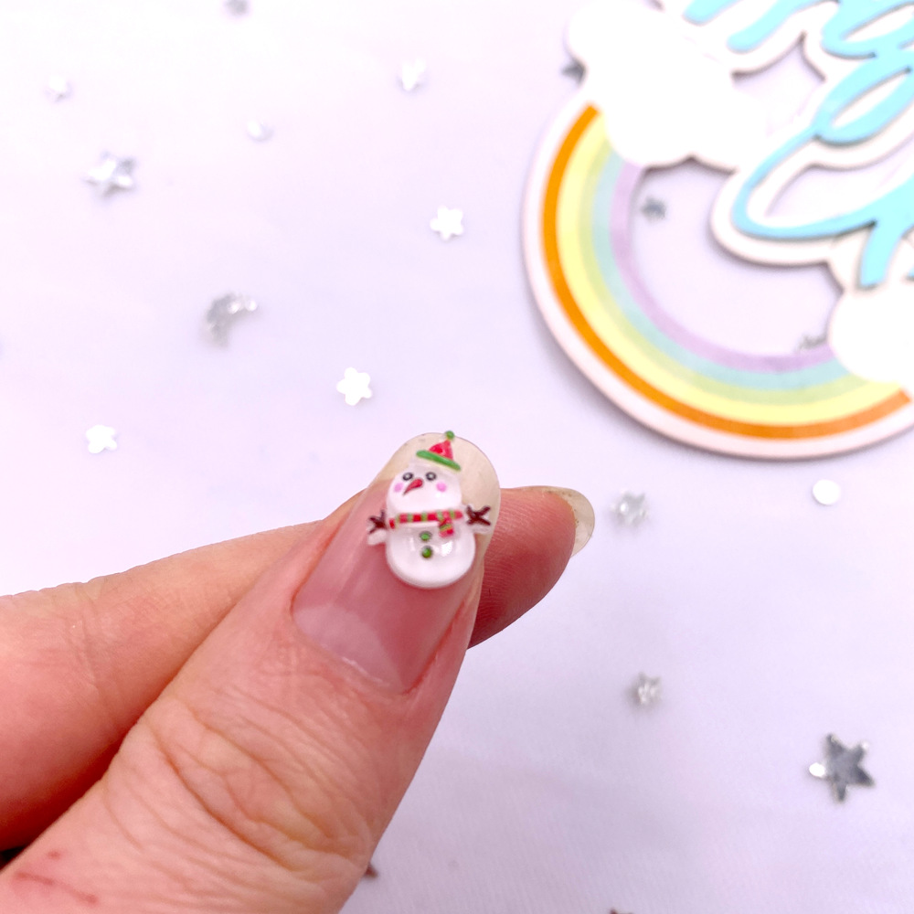 50 pz resina Mini colorato nat - Nail Art Xmas recensione e prezzo