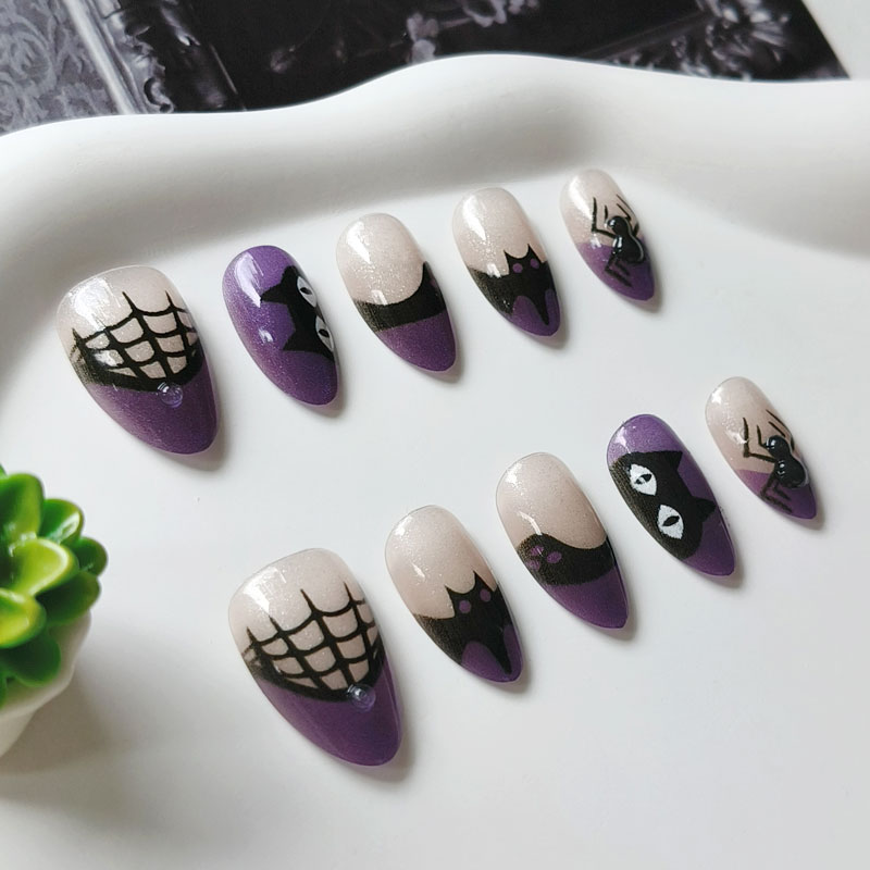 10 Pezzi Unghie Finte per Donn - Nail Art Cat Eye recensione e prezzo