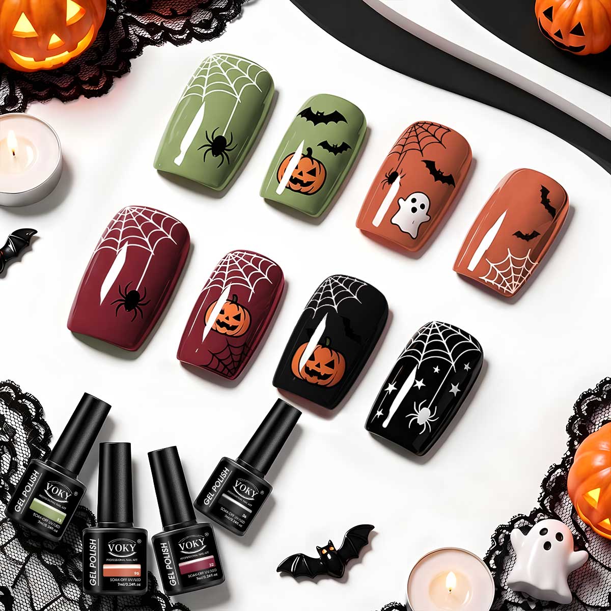 Confezione da 4 smalti gel per - Nail Art Burgundy recensione e prezzo