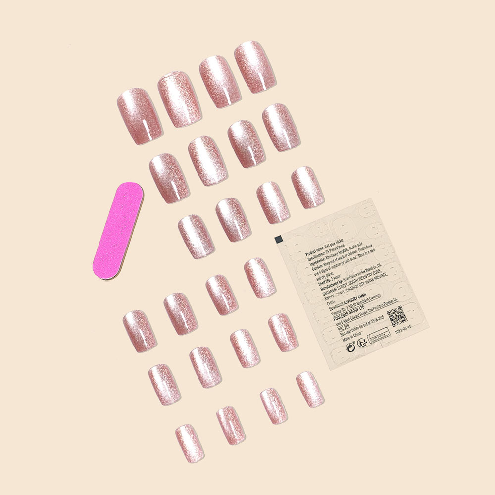 Tendenza moda Donna Ragazza 24 - Nail Art Cat Eye Pink recensione e prezzo