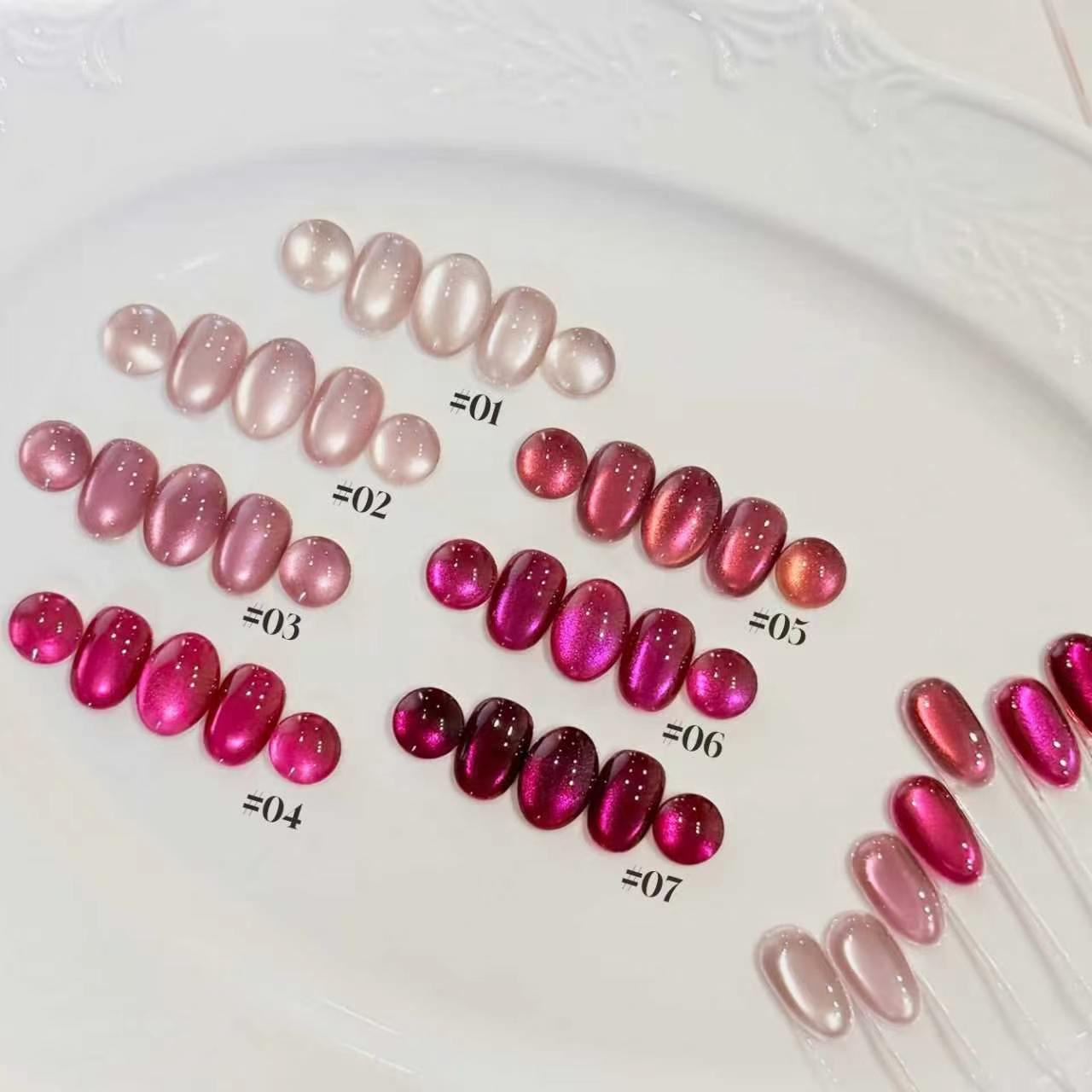 MIANEL Estate 2026 Gel Unghie  - Nail Art Cat Eye Pink recensione e prezzo