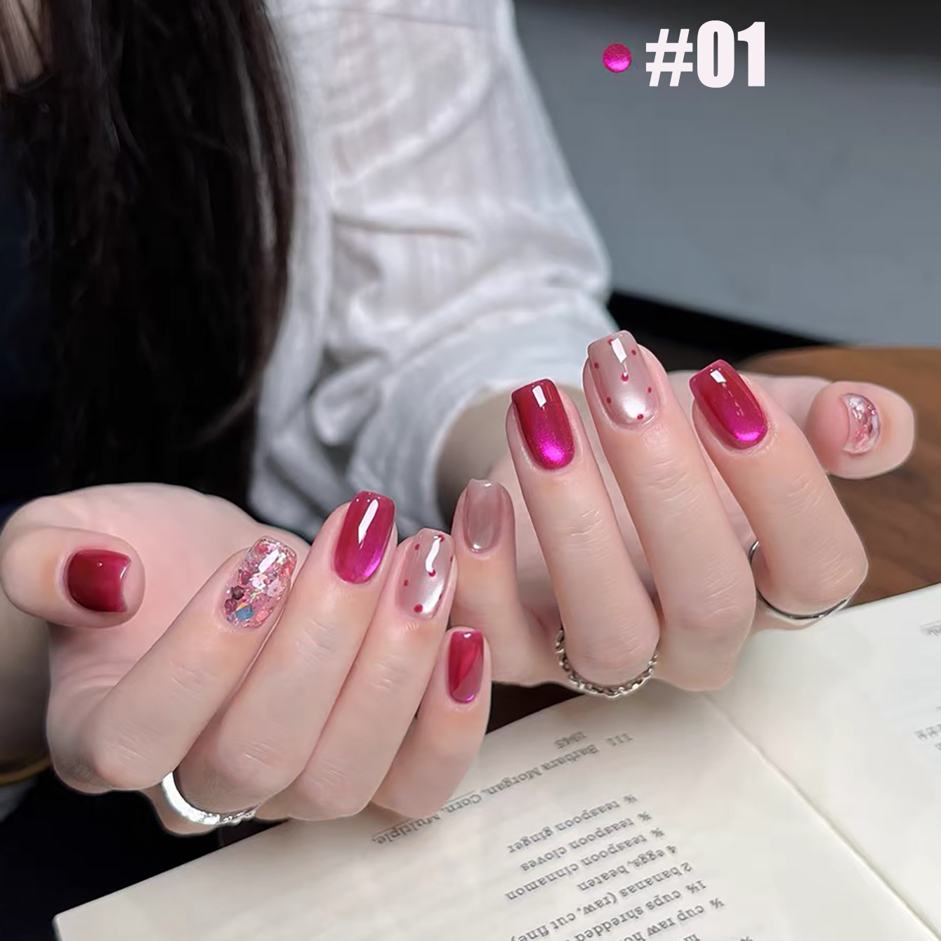 MIANEL Estate 2026 Gel Unghie  - Nail Art Cat Eye Pink recensione e prezzo