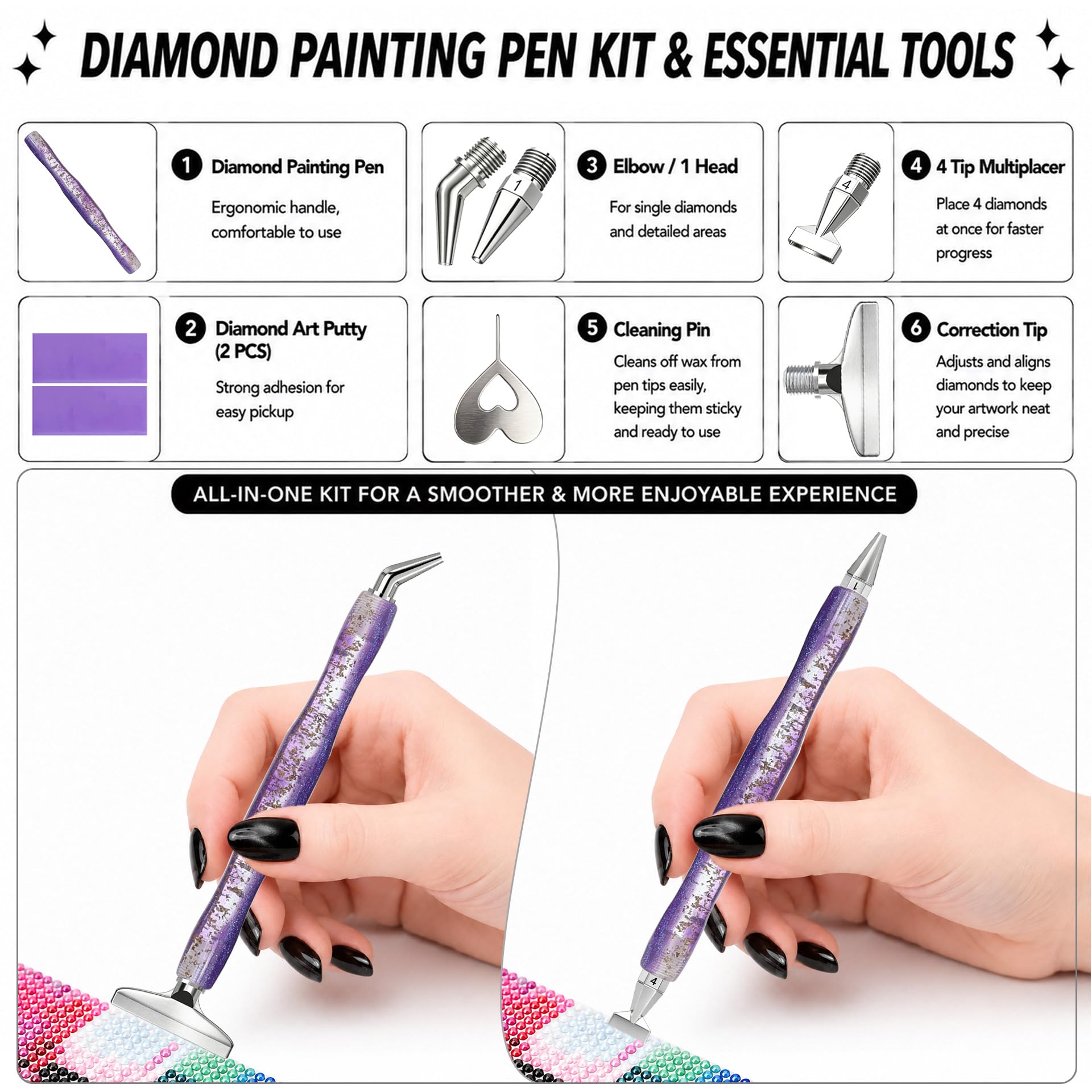 Penna per diamond painting, co - Nail Art Painting recensione e prezzo
