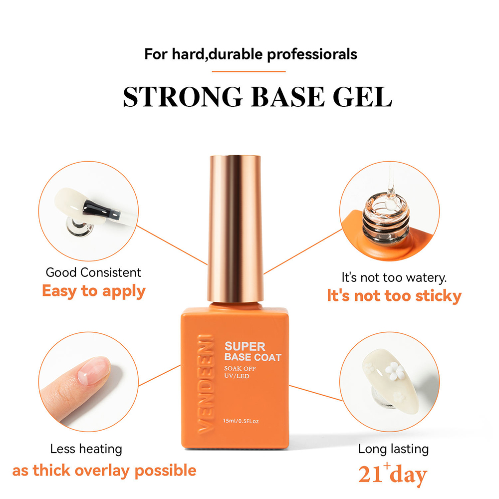Vendeeni TPO HEMA FREE Super B - Peel Off Base Coat recensione e prezzo
