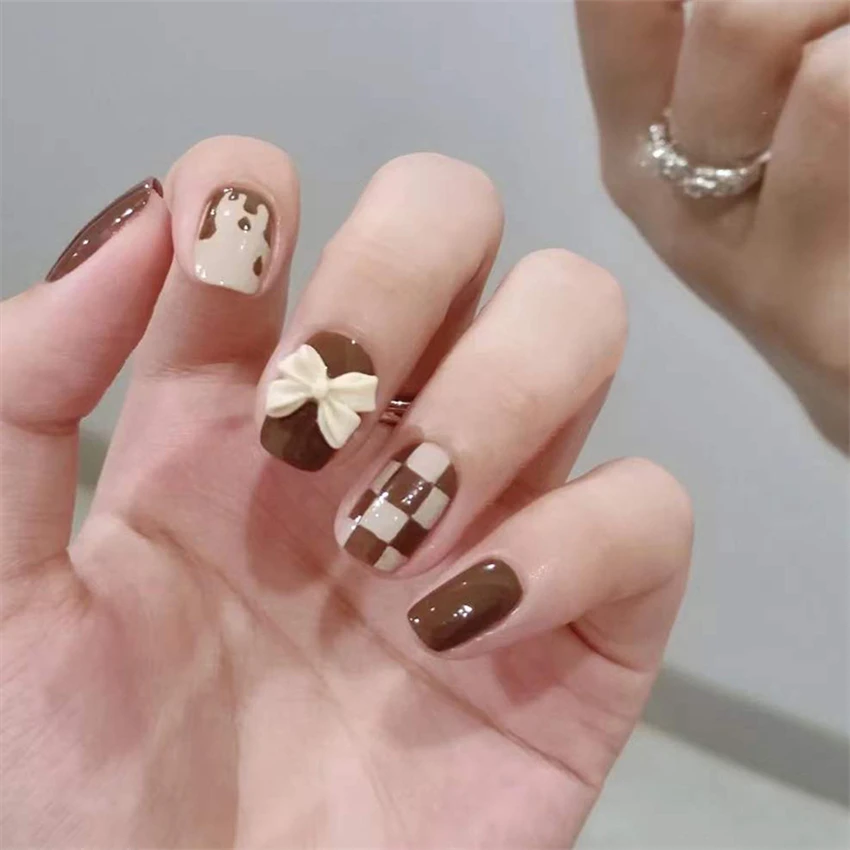 24 pz/set Natale Lungo Acrilic - Nail Art Xmas recensione e prezzo