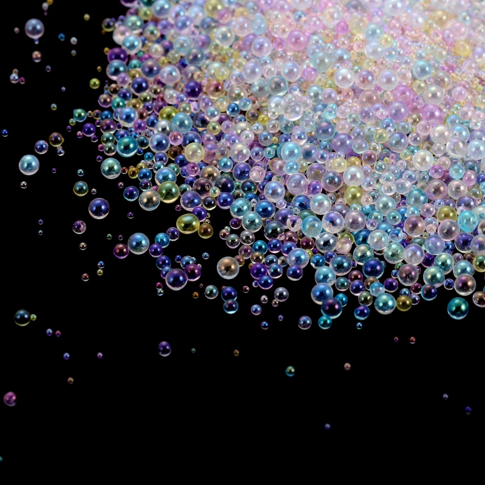 10/20g 0.4-3mm Mini Bubble Bal - Nail Art Emerald recensione e prezzo