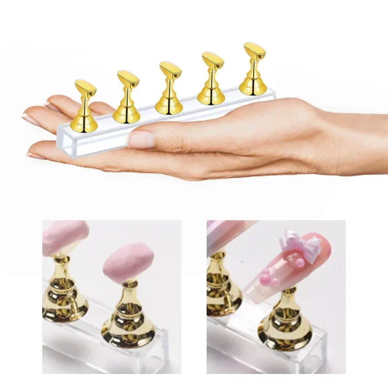5 pz/pacco scacchi magnetico s - Nail Art Gold recensione e prezzo