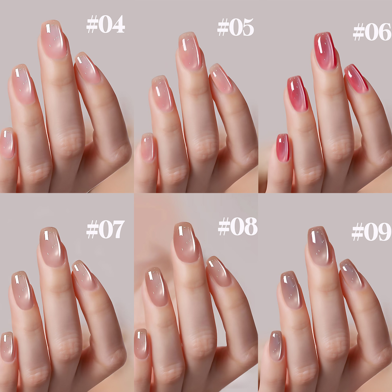 SHAKA 1-12 pz Smalto Semiperma - Nail Art Cat Eye Pink recensione e prezzo