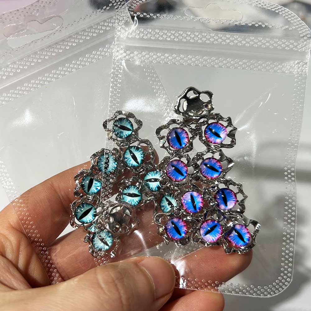 Aolly Y2K Diavolo Occhio Pende - Nail Art Xmas recensione e prezzo