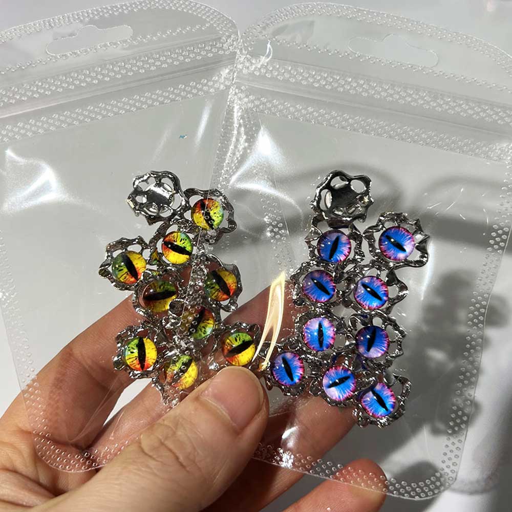 Aolly Y2K Diavolo Occhio Pende - Nail Art Xmas recensione e prezzo