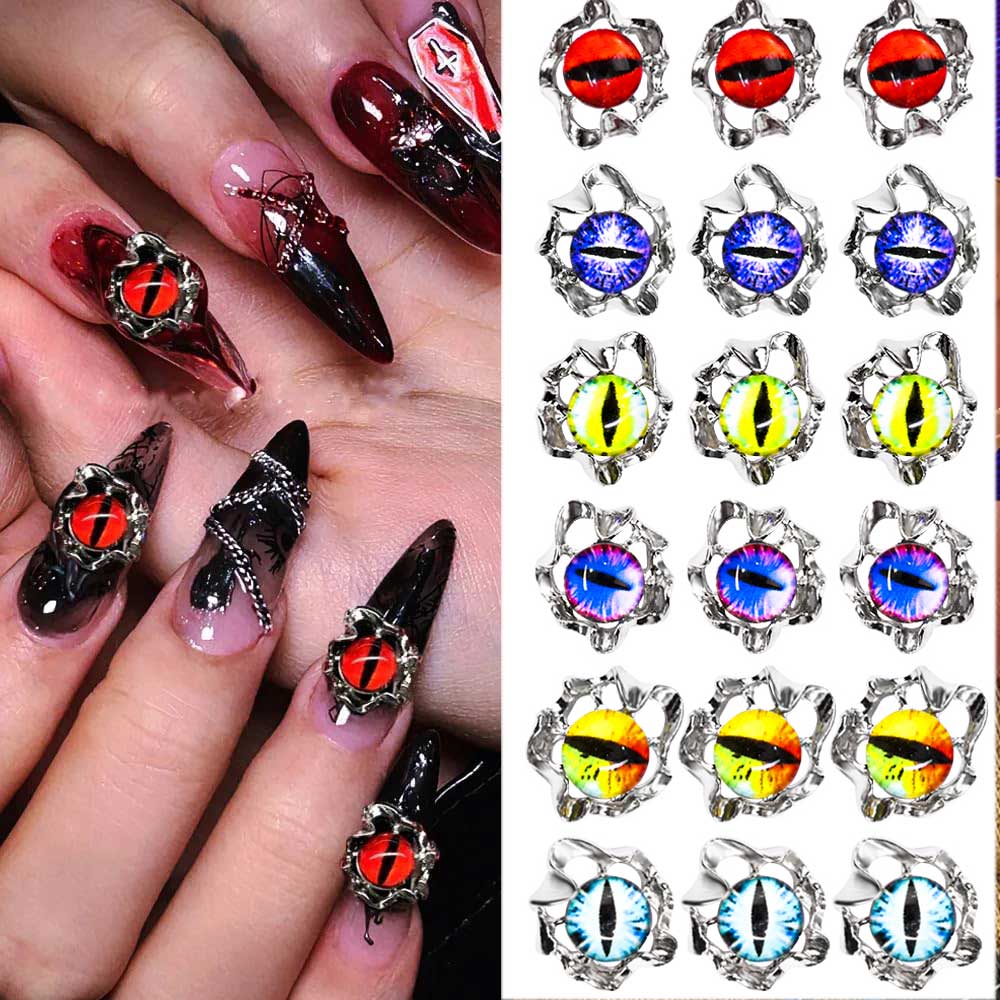 Aolly Y2K Diavolo Occhio Pende - Nail Art Xmas recensione e prezzo