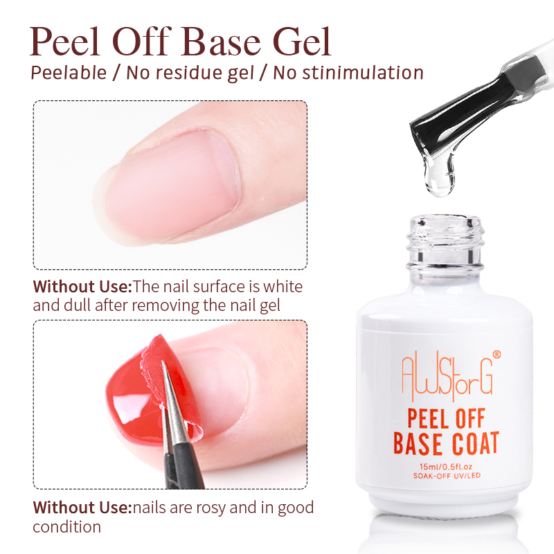 AWStorG 15ML Peel Off Base Coa - Peel Off Base Coat recensione e prezzo