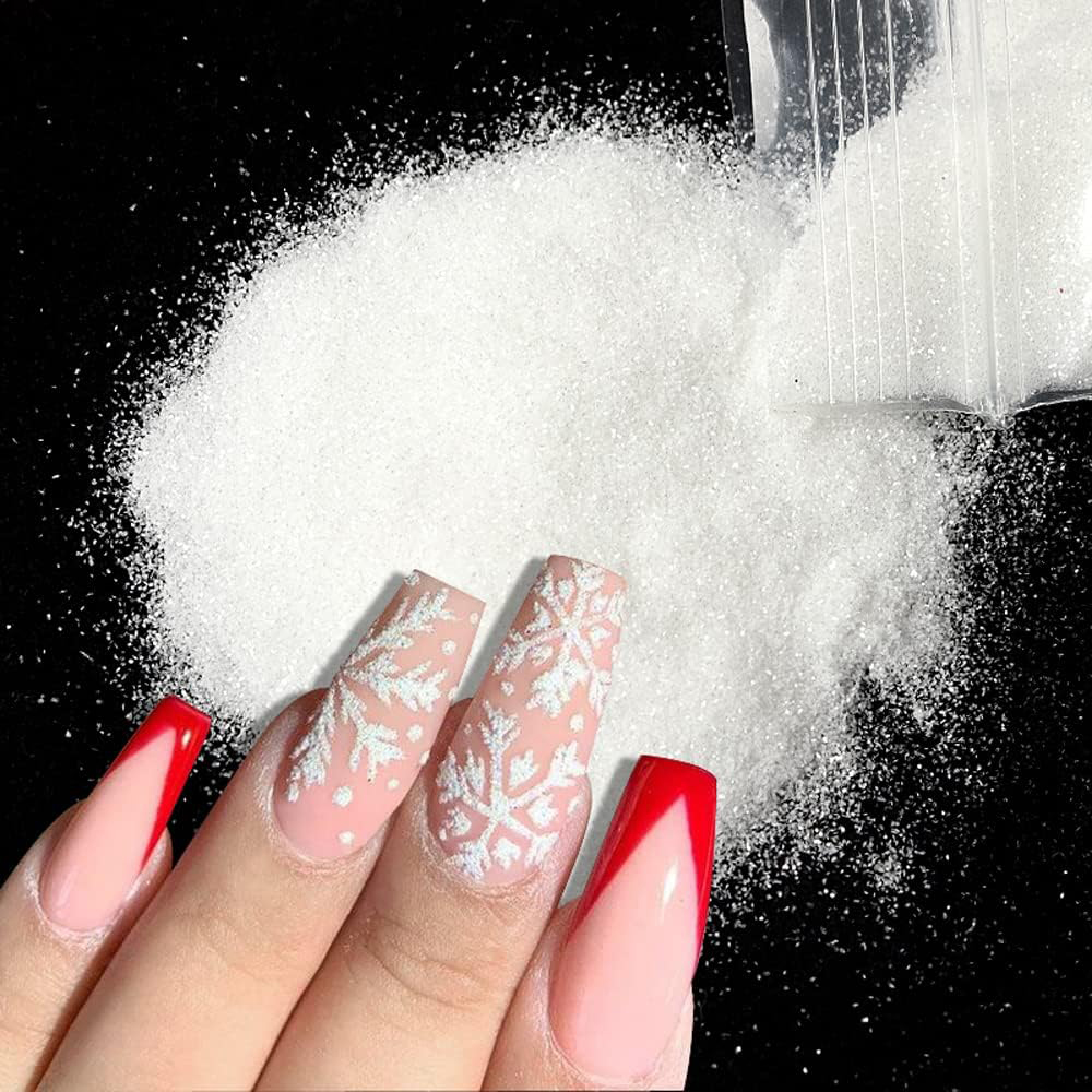 50 g/borsa Natale Bianco Nero  - Nail Art Xmas recensione e prezzo