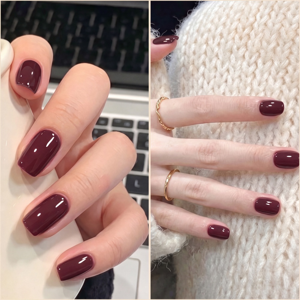 Visuatia Gel per Unghie Rosso  - Nail Art Burgundy recensione e prezzo