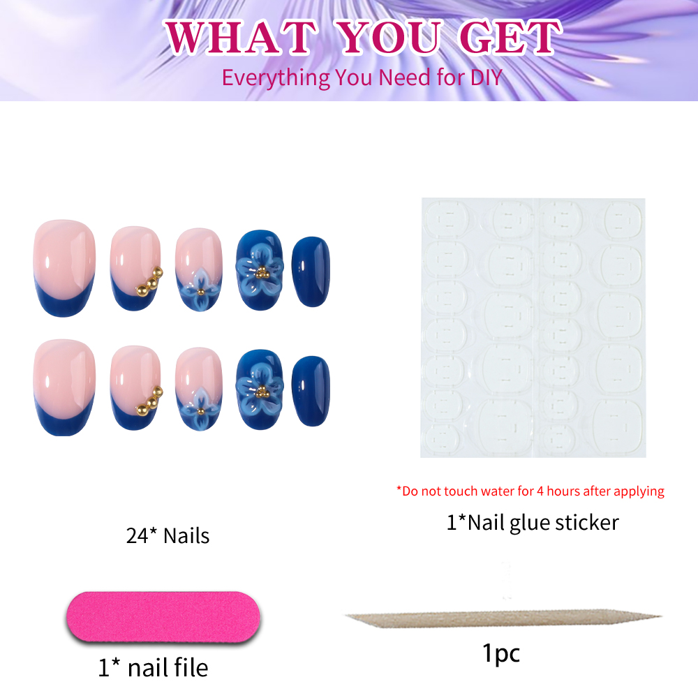 24 Adesivi per Unghie in Gel 3 - Nail Art Halal recensione e prezzo