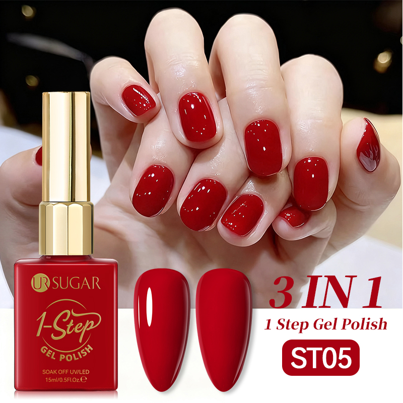 UR SUGAR 15ml Smalto gel rosso - Nail Art One Stroke recensione e prezzo