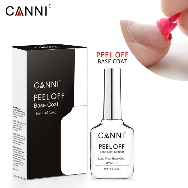 CANNI 18ml TPO HEMA Free Gel S - Peel Off Base Coat recensione e prezzo