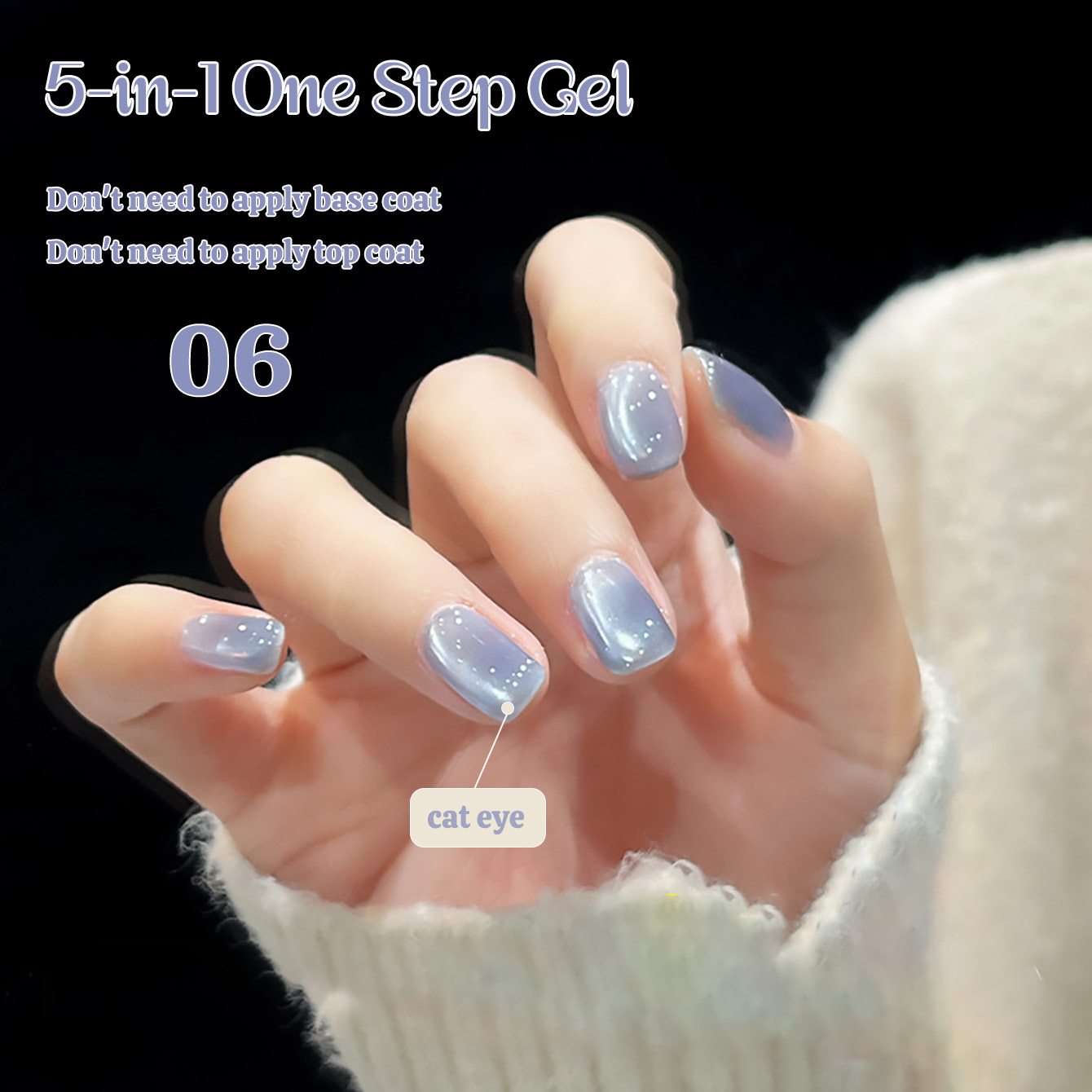 1 pz TC Nuovo Gel Unghie 5-in- - Nail Art Cat Eye Pink recensione e prezzo