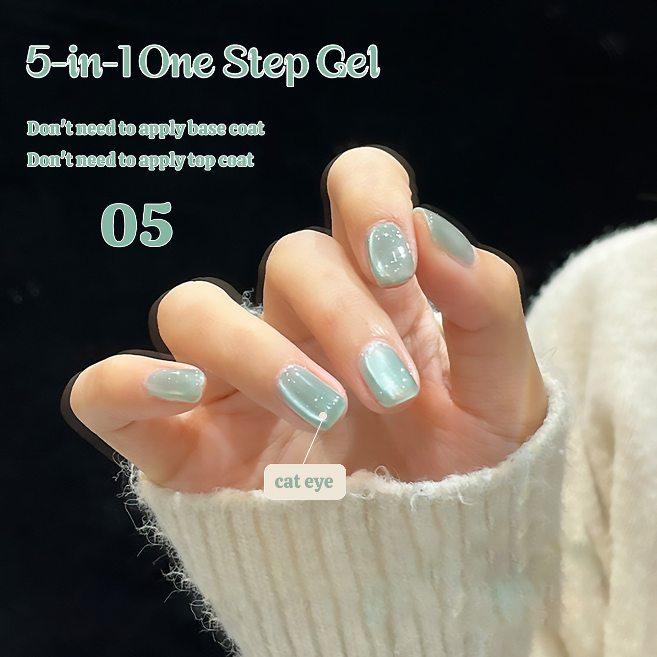 1 pz TC Nuovo Gel Unghie 5-in- - Nail Art Cat Eye Pink recensione e prezzo