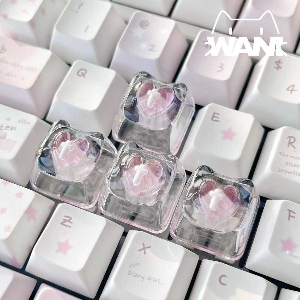Keycaps Trasparenti Carini in  - Nail Art Emerald recensione e prezzo