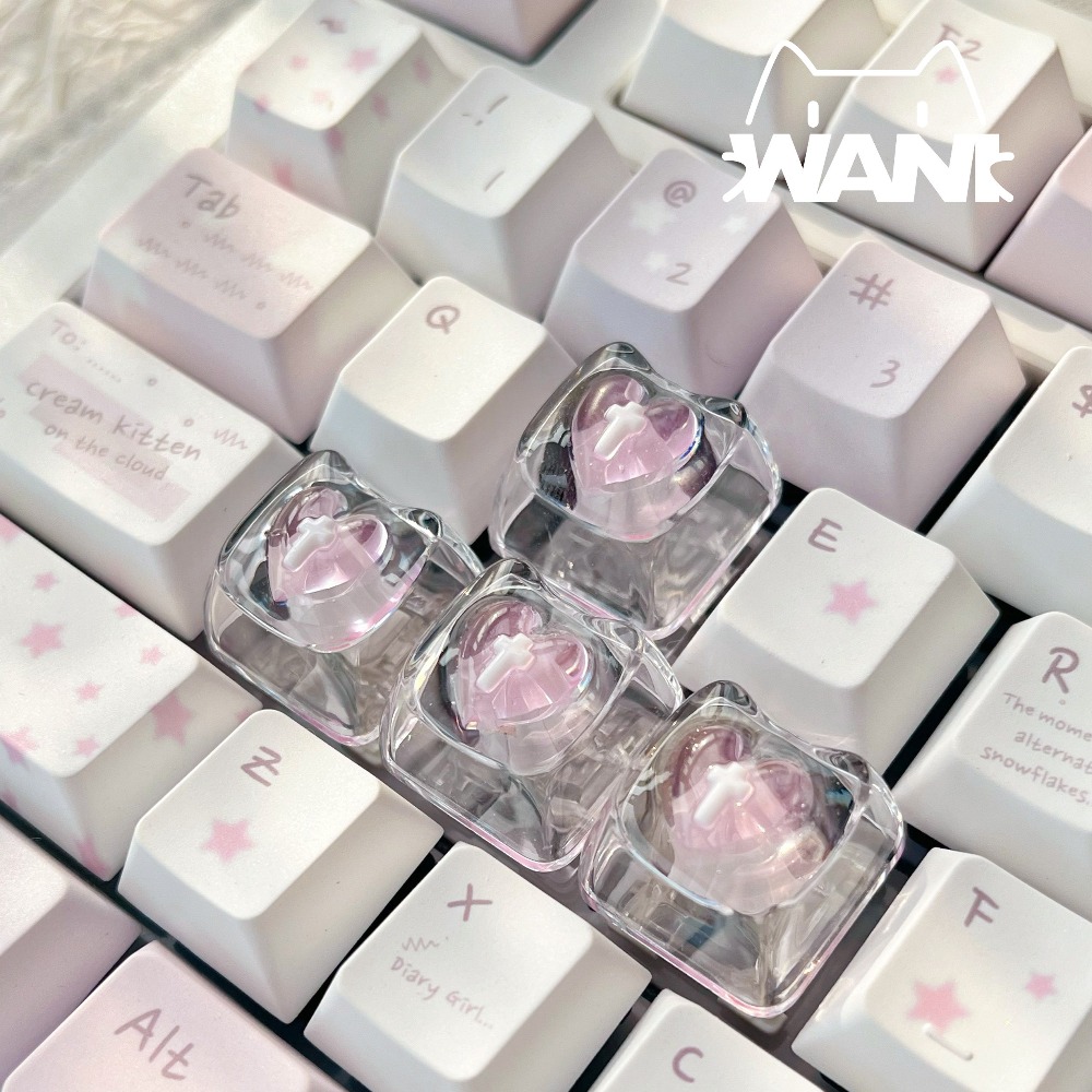 Keycaps Trasparenti Carini in  - Nail Art Emerald recensione e prezzo
