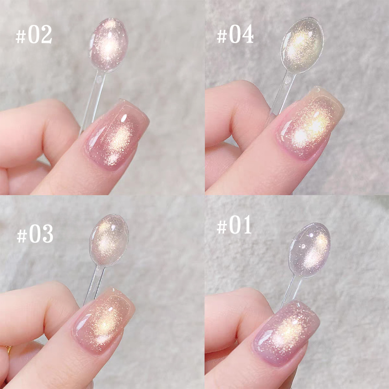 1 pz Smalto Gel Occhi di Gatto - Nail Art Cat Eye Pink recensione e prezzo