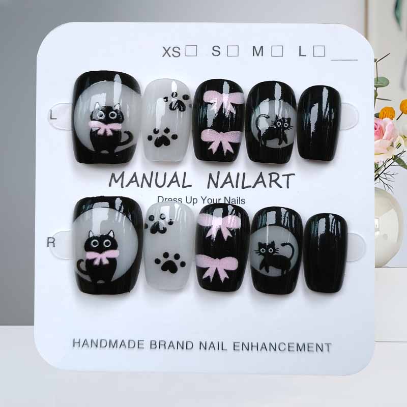 10 pezzi simpatico cartone ani - Nail Art Cat Eye recensione e prezzo